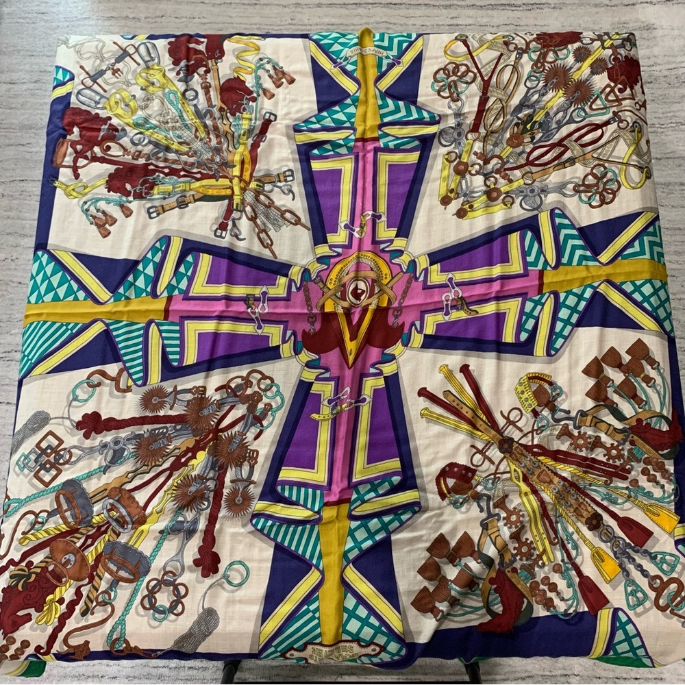 Hermès cashmere scarf
